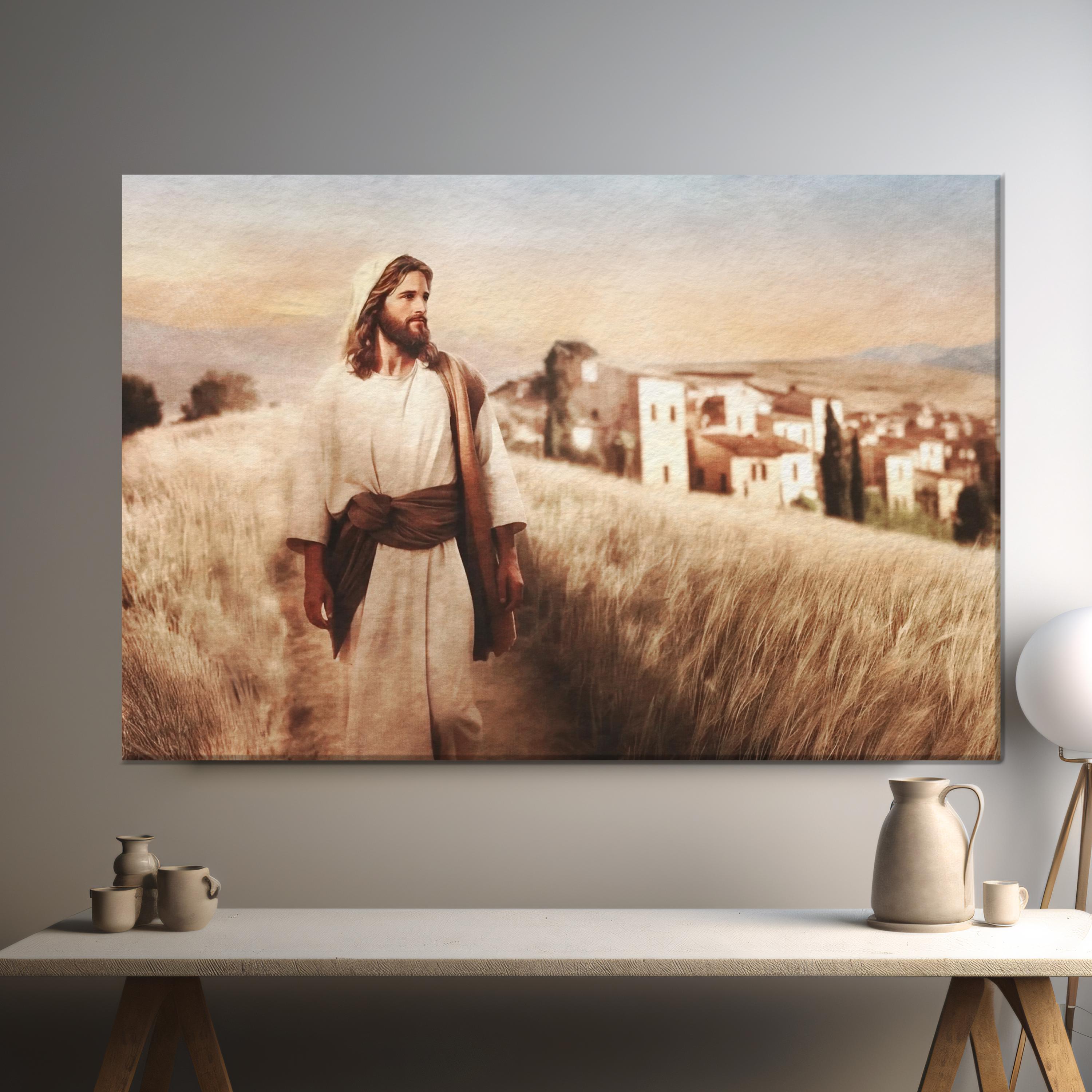 Jesus Leaving Capernaum Painting: Christian Biblical Art (digital ...