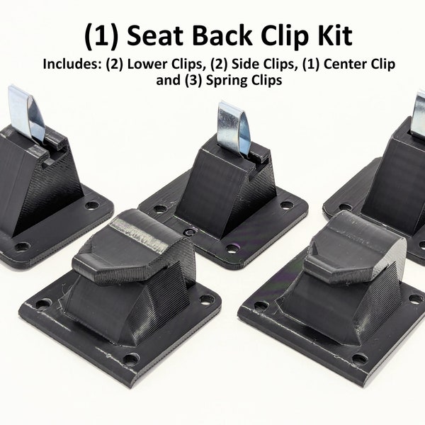 Porsche Cayenne Seat Back Clips (955 and 957) 2003 - 2010