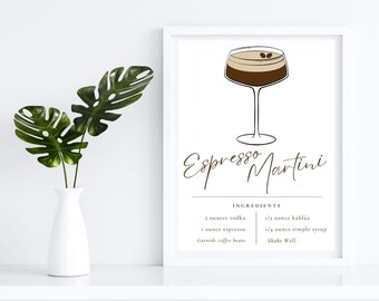 Cocktail Prints & Bar Signs