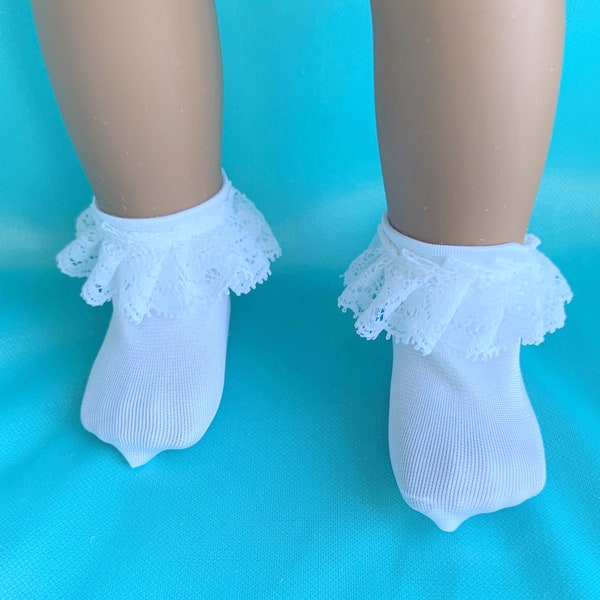 Doll Socks for 14" Wellie Wishers Doll Nylon Tricot May Not Fit Other Dolls