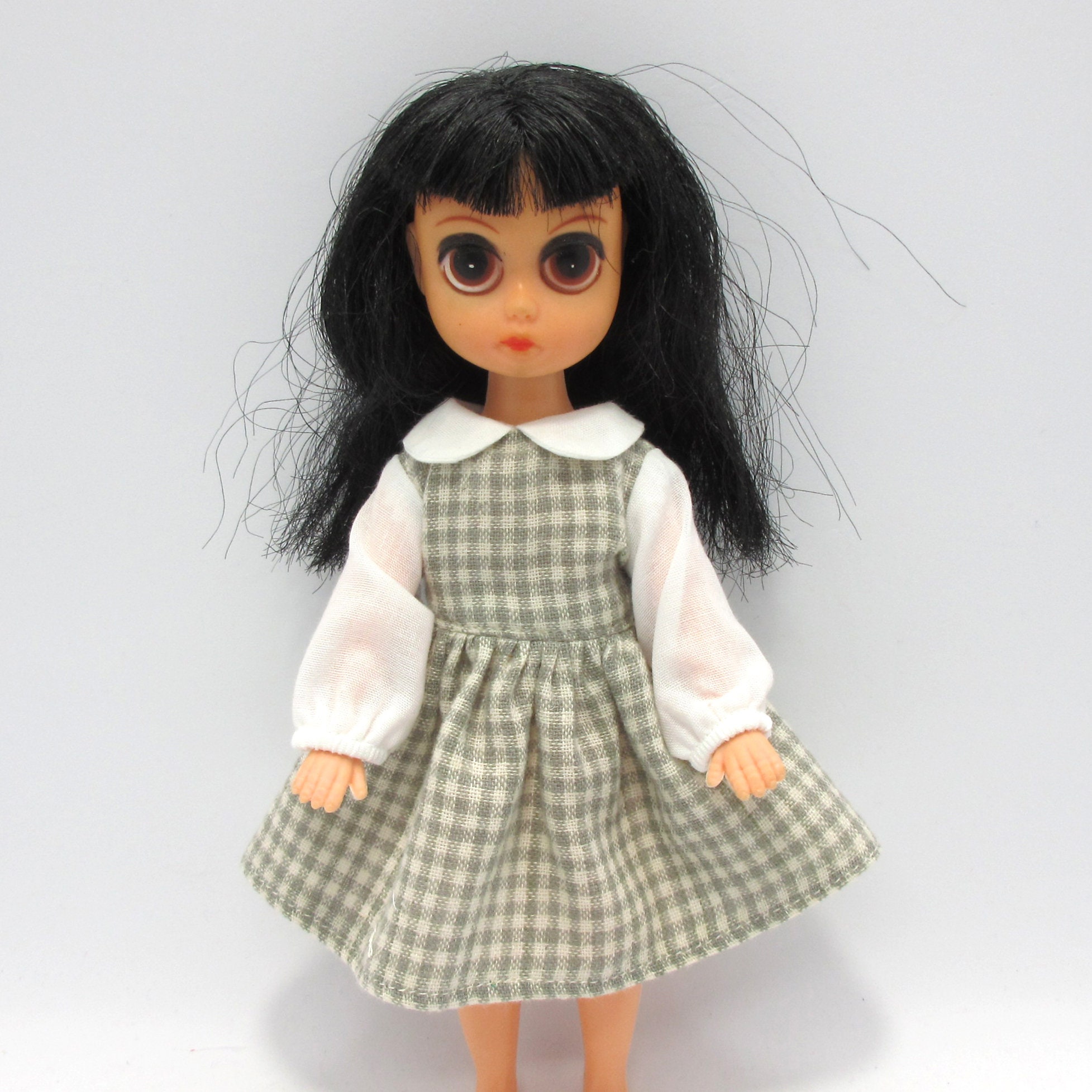 Doll Clothes for Susie Sad Eyes and Soul Sister Dress Sage Green