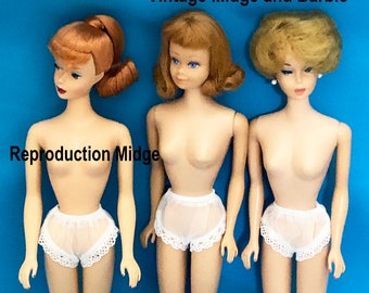 Barbie Looks Doll with Curly Blonde Hair Dressed in Ruched Crop Top &  Satiny Lavender Shorts, Posable Made to Move Body