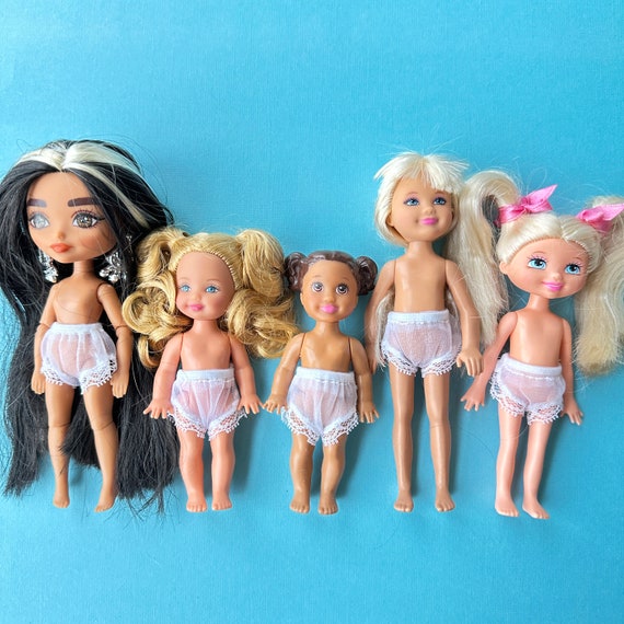 Doll Panties for 4-5 Mattel Dolls Kelly Chelsea Extra Mini