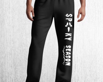 Spooky Season Sweatpants, Halloween Sweatpants, Gift for her, Gift for him