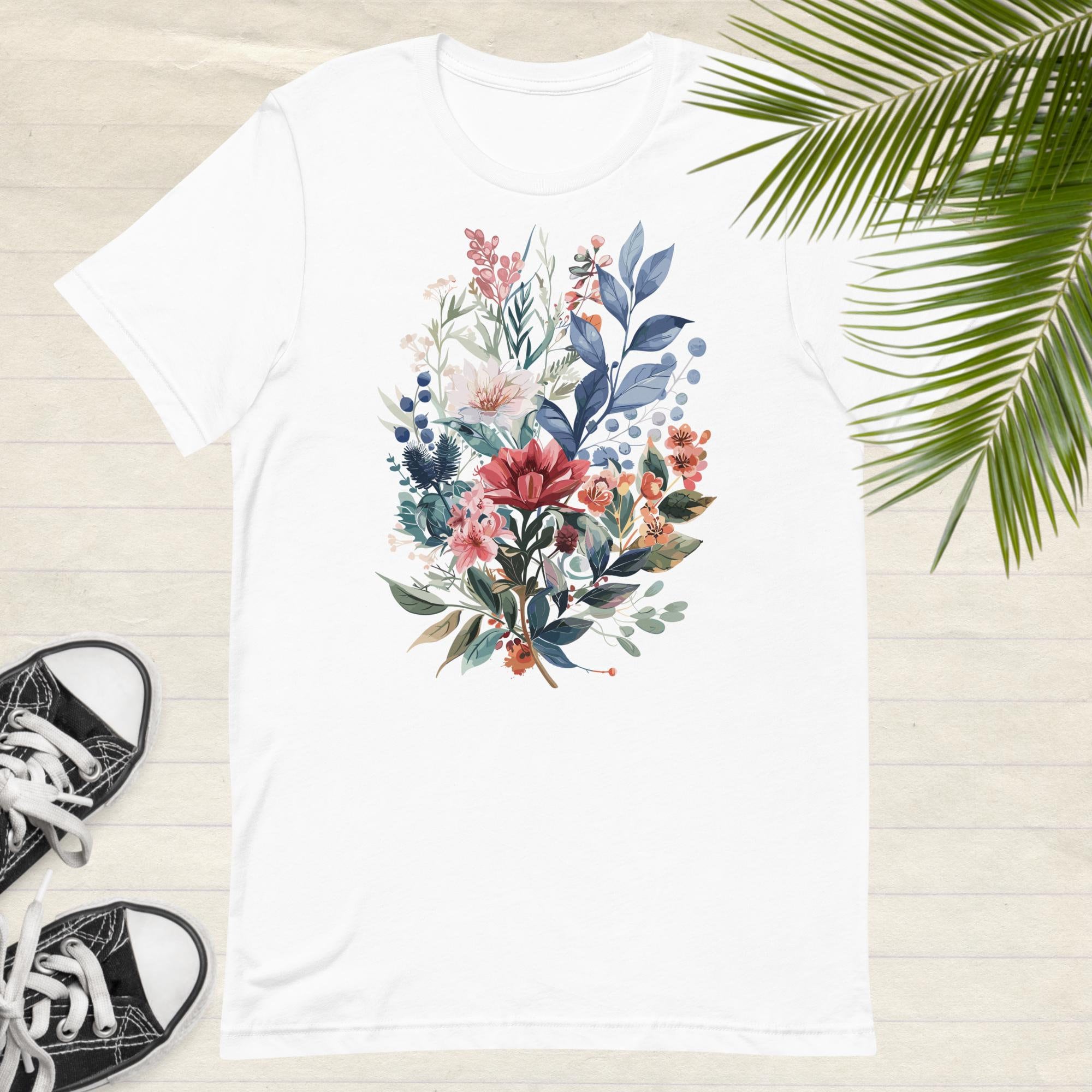 Pressed Wildflower Shirt,cottagecore Aesthetic Tee, Vintage Botanical ...