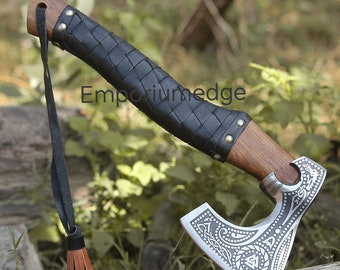 Handcrafted Carpenter Axes, handmade D2 steel axe, handcrafted hunting axe, handcrafted axey for the adventur