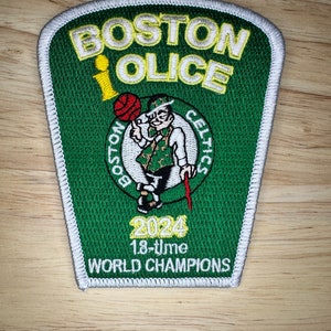 Boston Police Celtics Patch