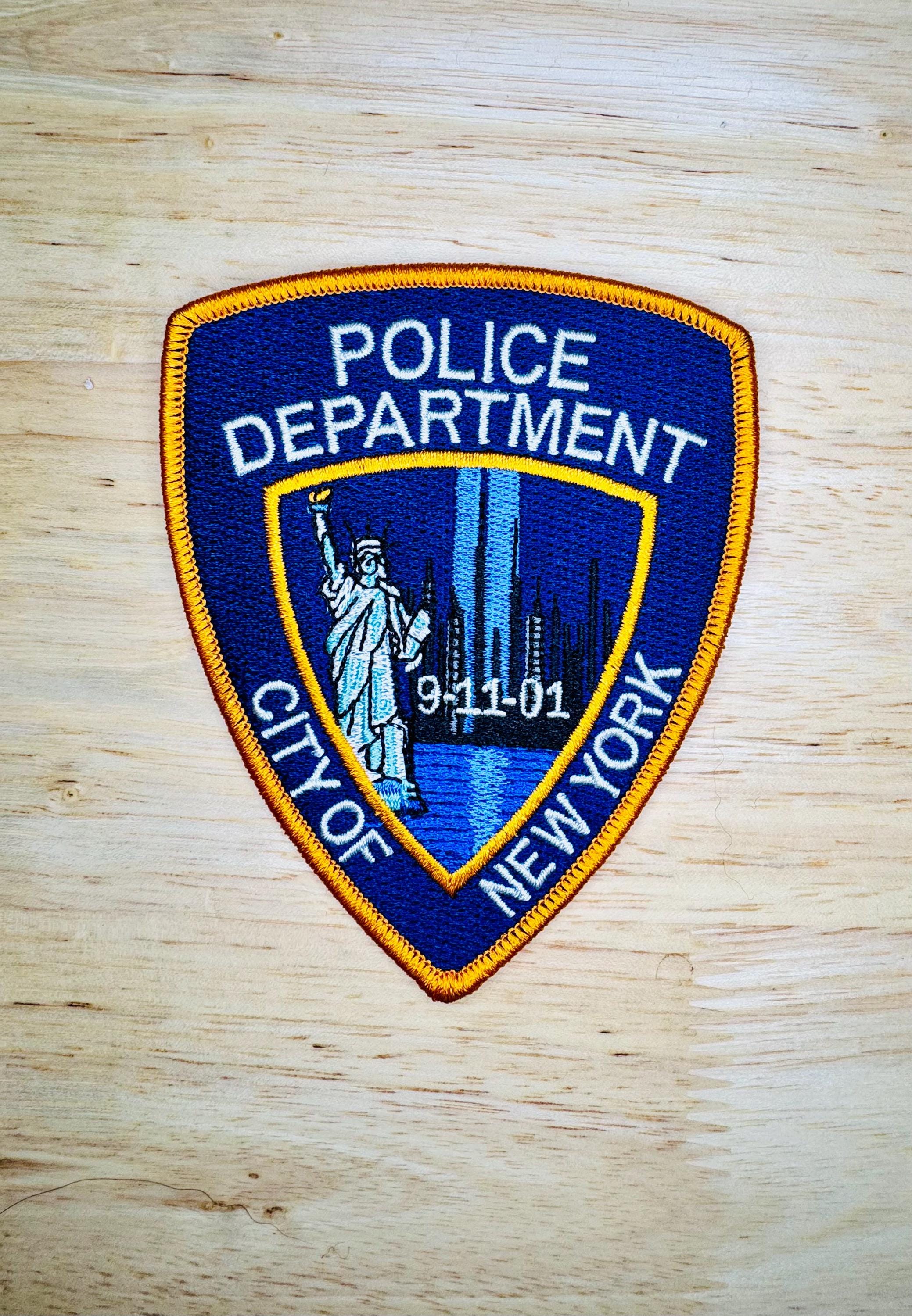 Nypd Velcro Patch - Etsy