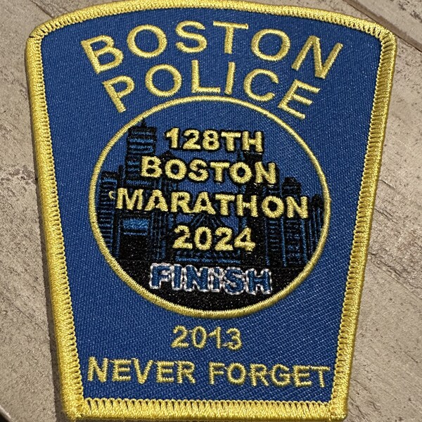 Boston Police 2024 Marathon Patch