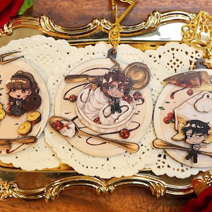 Dead Plate - Layered Wooden Charm