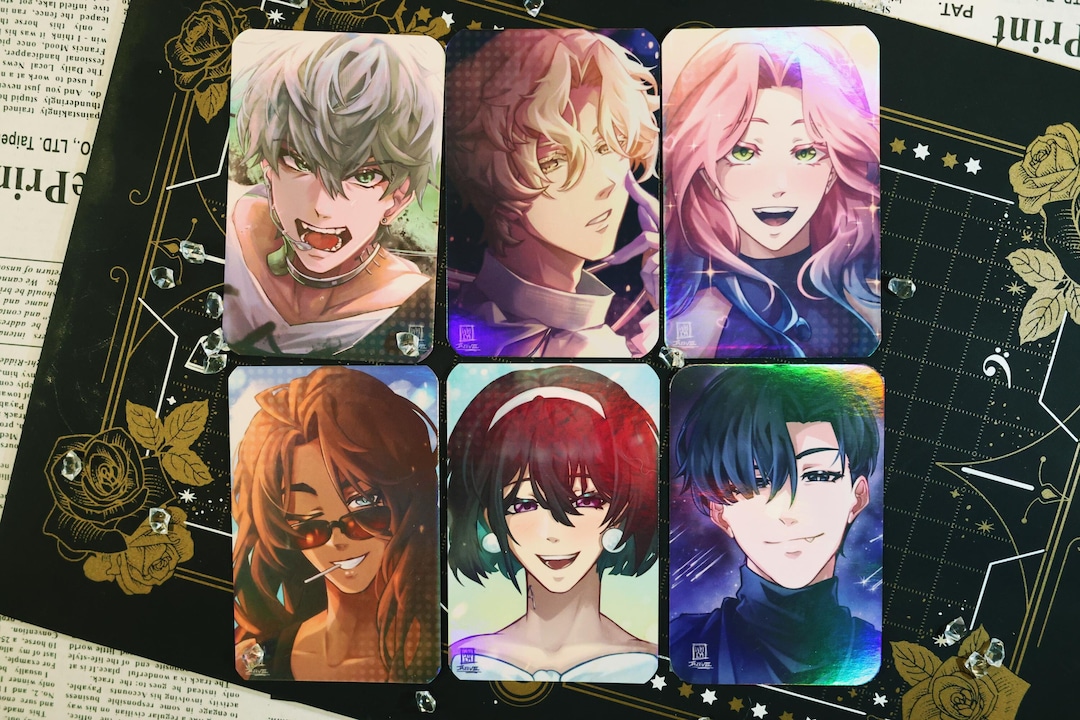 Holographic Alien Stage Photocards - Etsy