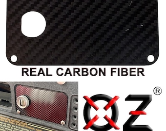 Plaque de commutateur à clé de voiturette de golf en fibre de carbone pour EZGO TXT PDS électrique 36 V 48 V