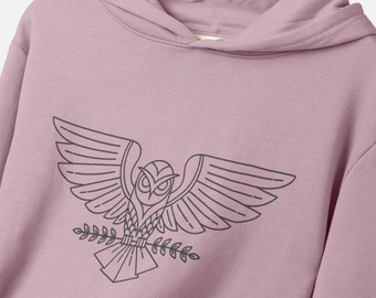 Owl Emblem - Womens Hoody