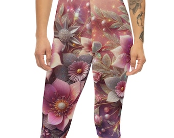 Womens Capri Leggings (AOP), Geschenk für Mama, Geschenk für Schwester, Geschenk für Freundin, Geschenk für Liebhaber, Fitness Capri, Freizeitkleidung