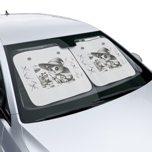 Car Sun Shades | UV Protection Car Sun Shades | Foldable Windshield Cover | Heat Reflective | Sun Shade | Auto Window Shade