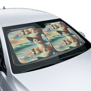 Car Sun Shades | UV Protection Car Sun Shades | Foldable Windshield Cover | Heat Reflective | Sun Shade | Auto Window Shade