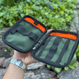 Bolsa EDC, Cordura 1000D, billetera EDC, organizador, organizador de viaje, accesorio de camping, senderismo, bolsa táctica