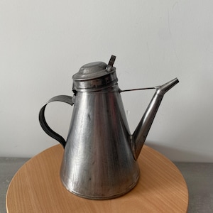 Vintage tin water kettle/coffee/tea maker