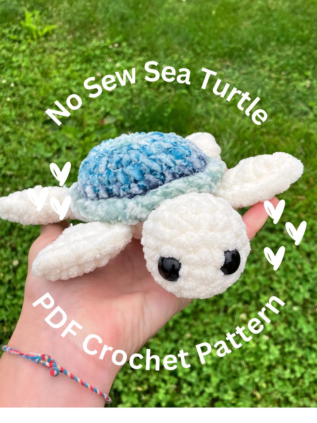 No Sew Sea Turtle Crochet Pattern: Amigurumi (PDF Pattern) - Etsy