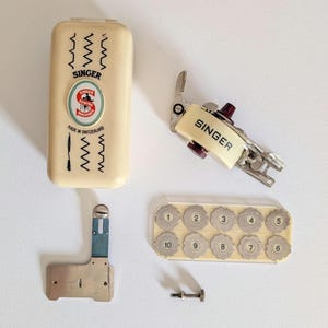 Singer Simanco 160991 Zwitsers zigzagopzetstuk met 10 nokken voor Singer naaimachines