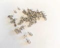 glass nail, earring apparatus, necklace string, bracelet string, glass art materials,jewelry supplies,Non Tarnish,craft supplies,