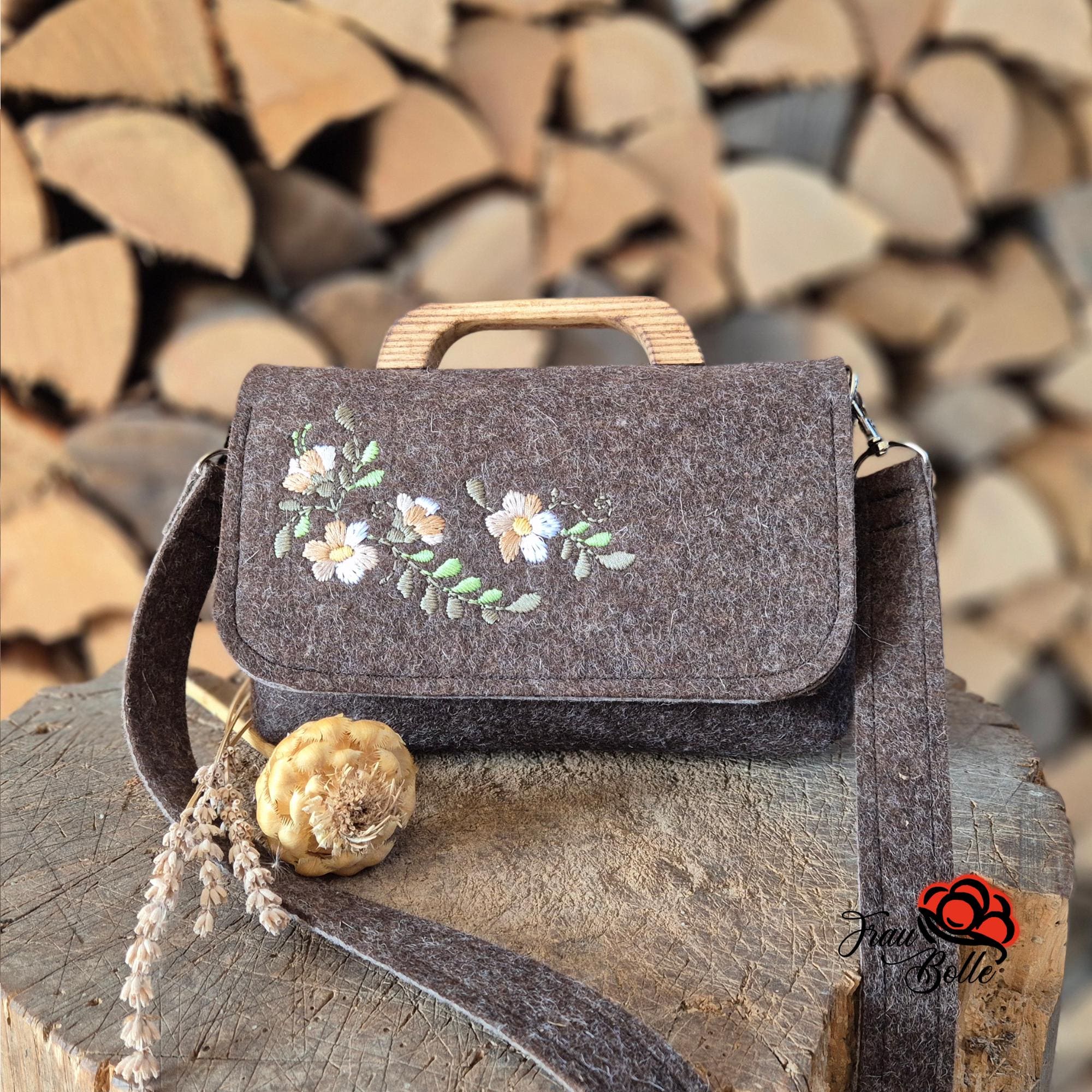 Trachtentasche Dirndltasche Nähen Dirndltaschen Aus Filz