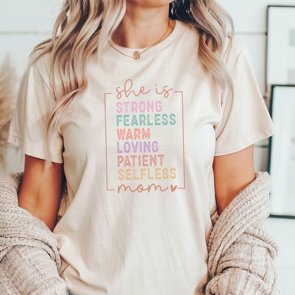 Strong Shirt, Shirt Trendy Mama, Gift For Mom, Mother's Day Shirt, Shirt for Mom for Mother's Day, Gift For Her, Inspirational Shirt