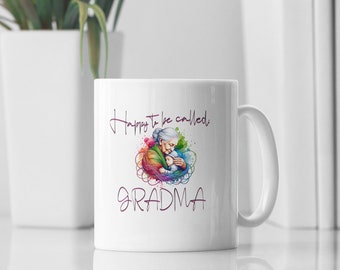 Grandma Mug, Perfect Gift for Grandma, Gift Ideas for Grandma from Grandson, Best Grandma, Mother's Day Gift, Coffee Mug for Grandma