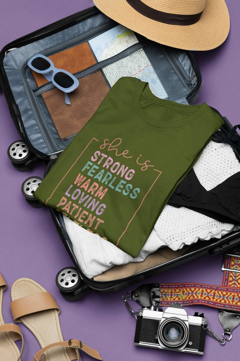Strong Shirt, Shirt Trendy Mama, Gift For Mom, Mother's Day Shirt, Shirt for Mom for Mother's Day, Gift For Her, Inspirational Shirt zdjęcie 4