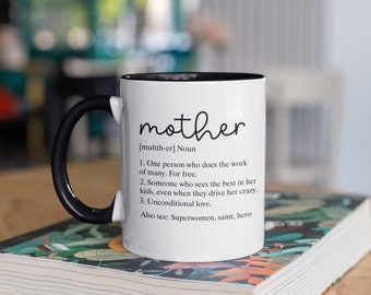 Mom definition mugs,Personalized Mom Mug, Mom Gift,Mom Day Gift,Gift Ideas for Moms, Gift for First Time Mom, Unique Mother's Day Gift