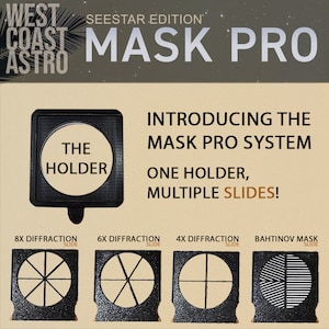 ZWO Seestar S50 - MASK PRO Starter Kit (Bahtinov, Diffraction Spike)