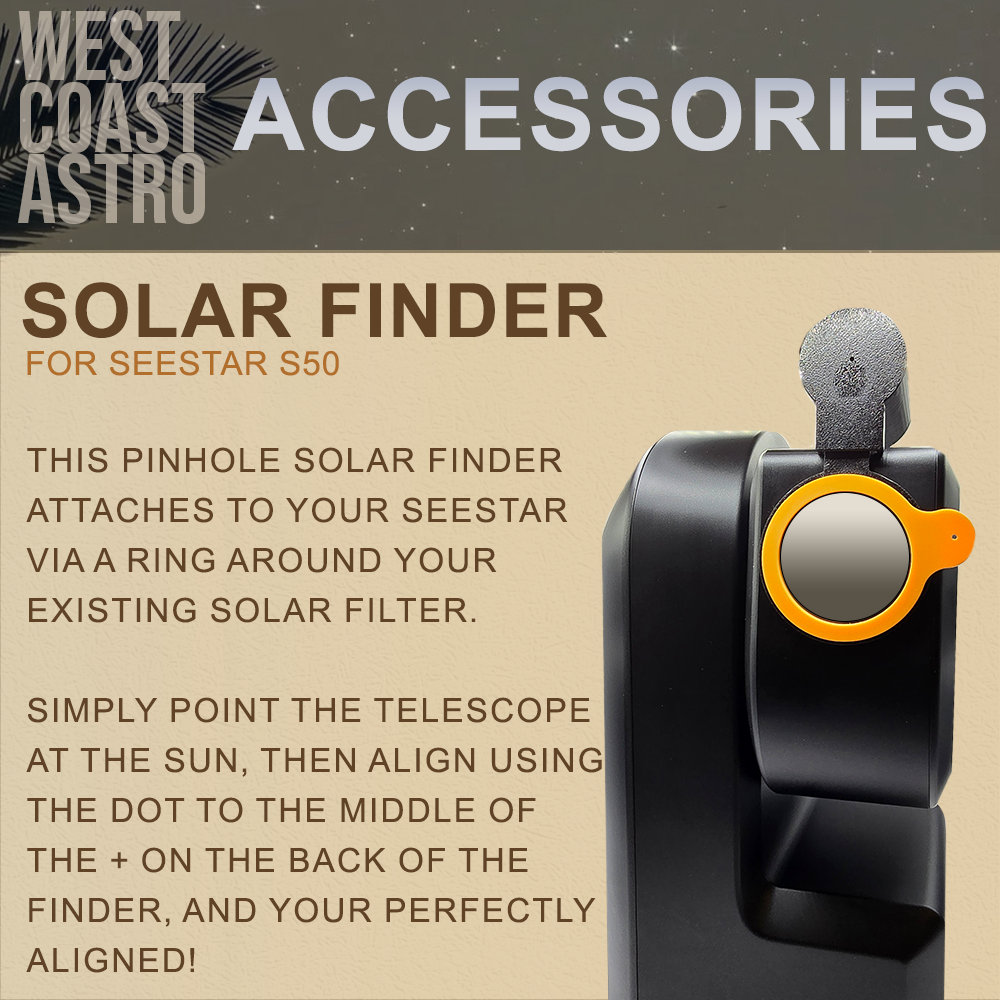 ZWO Seestar S50 - Solar Finder - Etsy