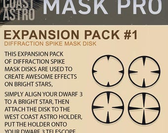 DWARF 3 - MASK PRO Expansion #1 (Diffraction Spike Masks)