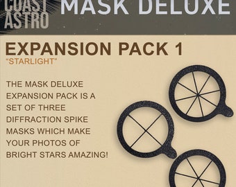 ZWO Seestar S50 - Mask Deluxe Expansion Pack 1 (Diffraction Spike Masks)