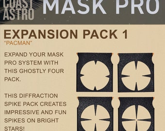 ZWO Seestar S50 - MASK PRO System Expansion Pack 1 (Diffraction Spike Masks)