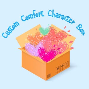 Caja de personajes Comfort personalizada