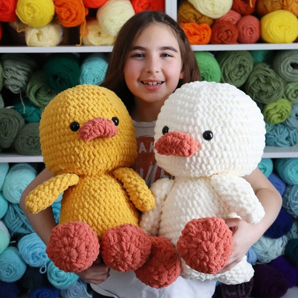 Crochet Pattern Duck | Duck Amigurumi tutorial PDF in English| Toy Amigurumi Handmade Children's Gift For The Christmas Decor