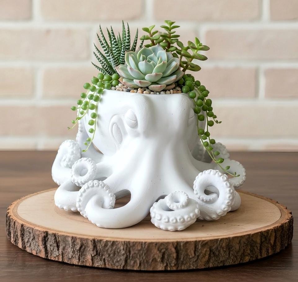 Monster Planter - Etsy