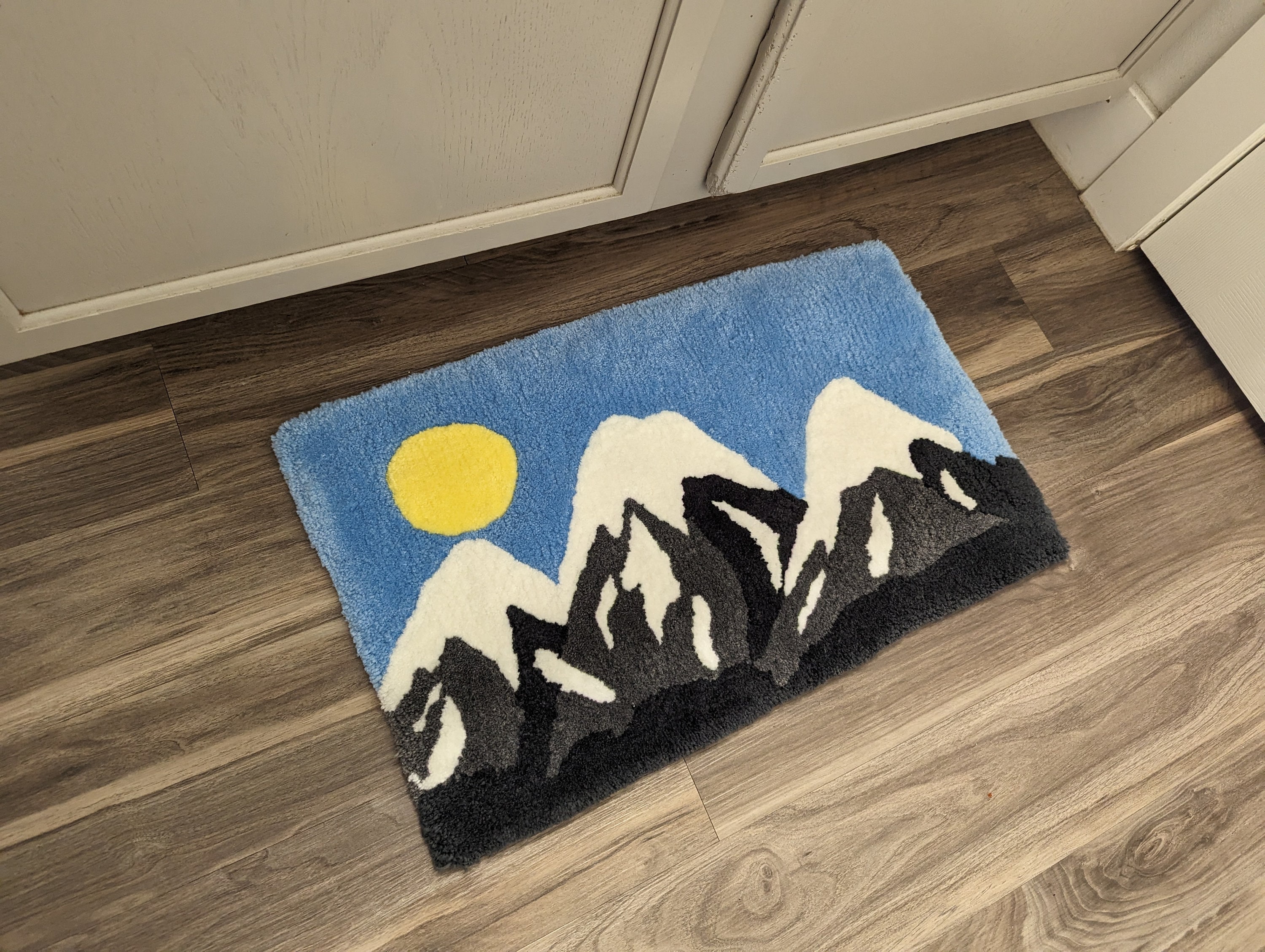 Hand-made Mountain Rug - Etsy