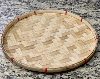 Bilao bamboo platter