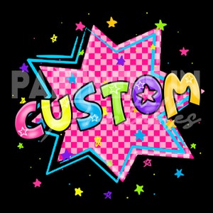 All the Stars - CUSTOM  - Made to Order Digital PNG File