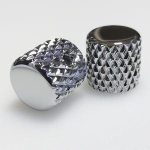 Custom Guitar Knob Heavy Barrel Diamond Cut