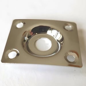Guitar Jack Plate Recessed Rectangle High Quality