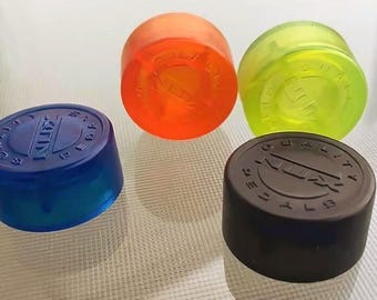 Adorno de goma colorida para pedal de guitarra