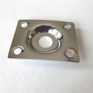 Guitar Jack Plate Recessed Rectangle High Quality