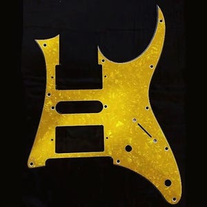 Ibanez RG Pearl Pickguard Custom Yellow, White, Black High Quality Handcraft