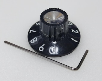 Vintage Witch Hat Guitar Knob Hand Painted