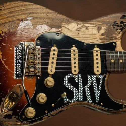 アクリル ストラト エレキギター 島村 History ストラトキャスター？ Cool z ジャンク