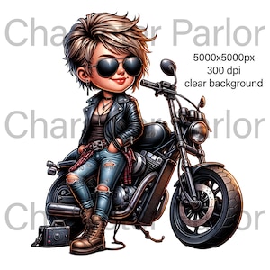 Motocicletta Cartoon, Motociclista, Motocicletta Cartoon, Moto Clipart PNG