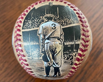 The Babe Bows Out, Art  Baseball